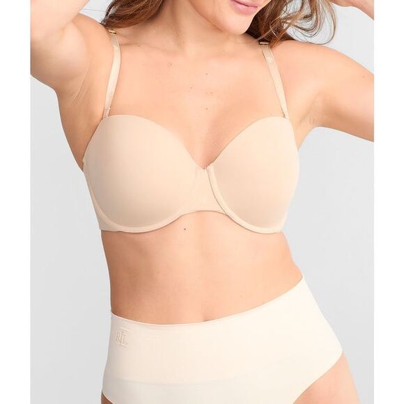 LAUREN RALPH LAUREN NWT Luxe Smoothing convertible Strapless Bra 32DD
